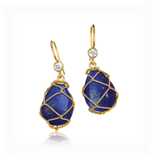 Net Drop Earrings