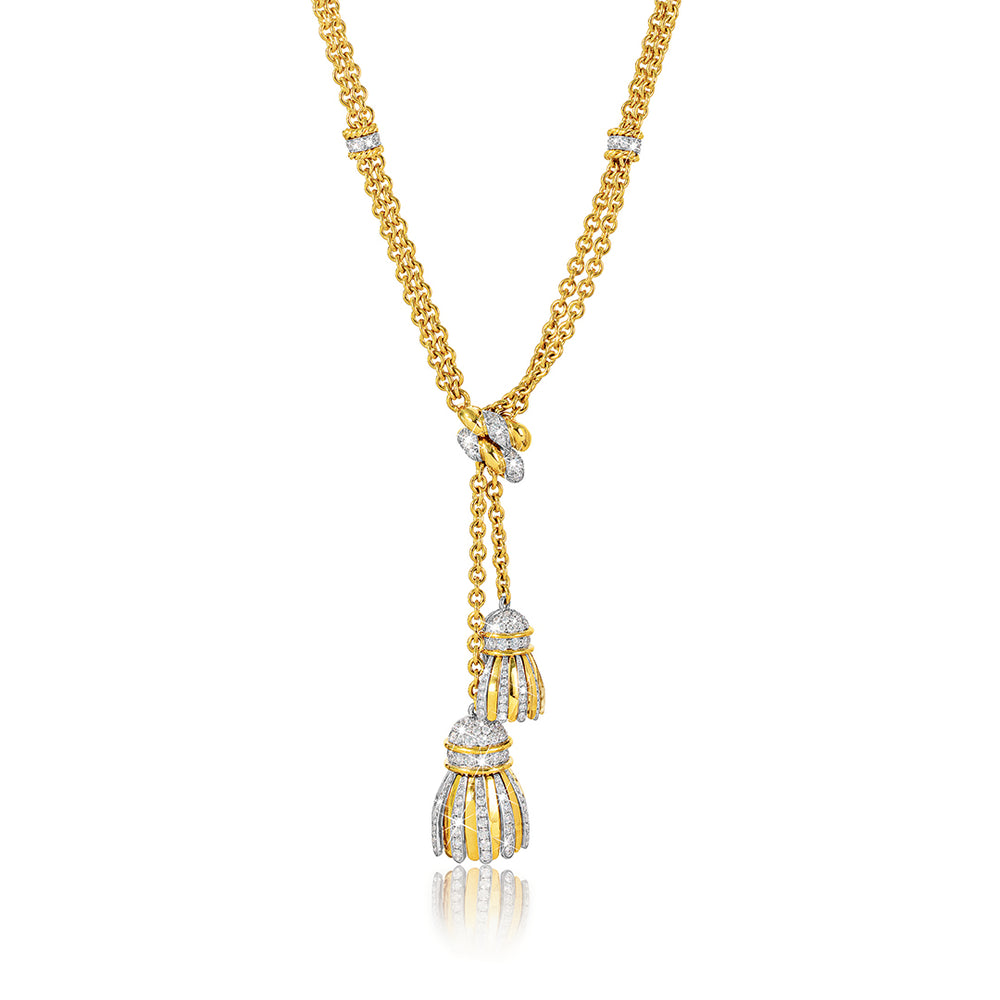 Tassel Lariat Necklace
