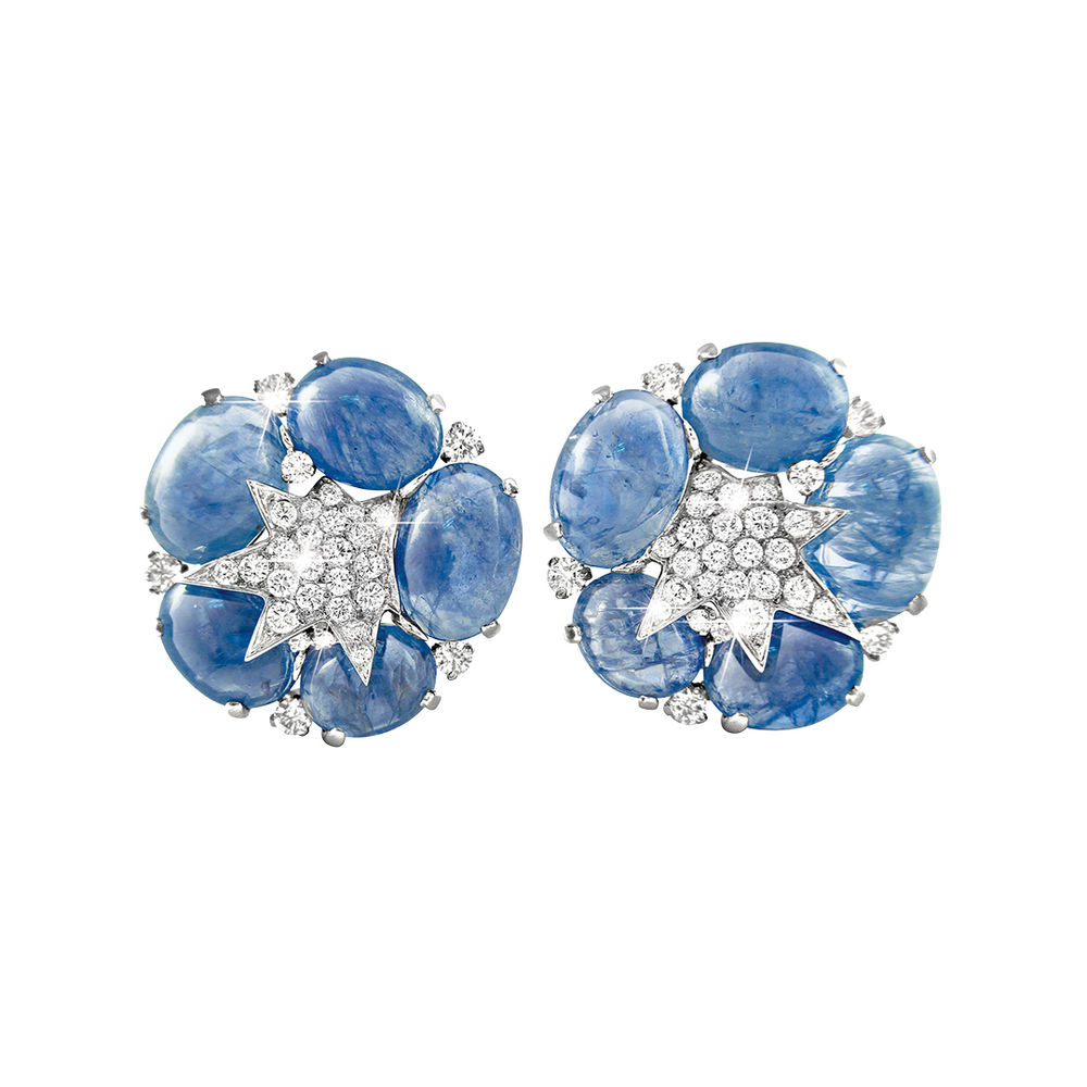 Stardust Cluster Earclips