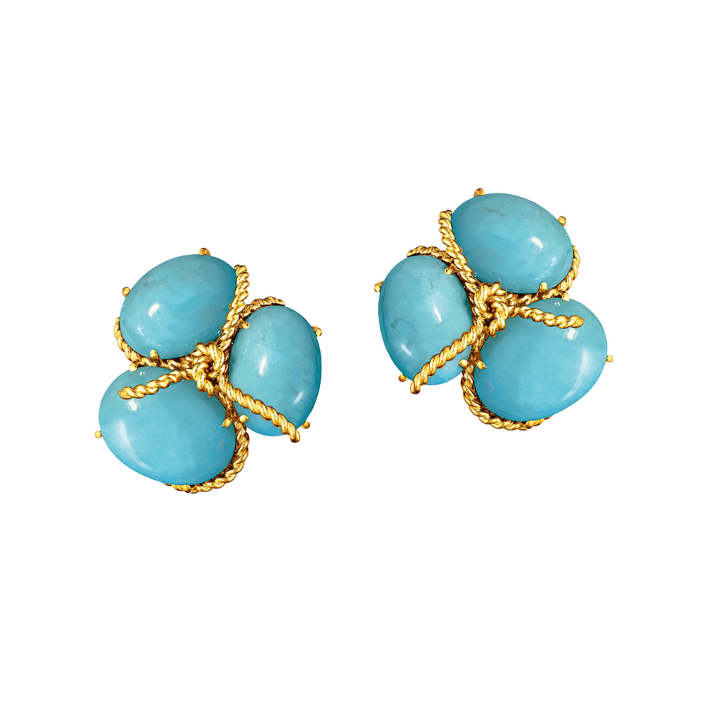 Rope Knot Earclips