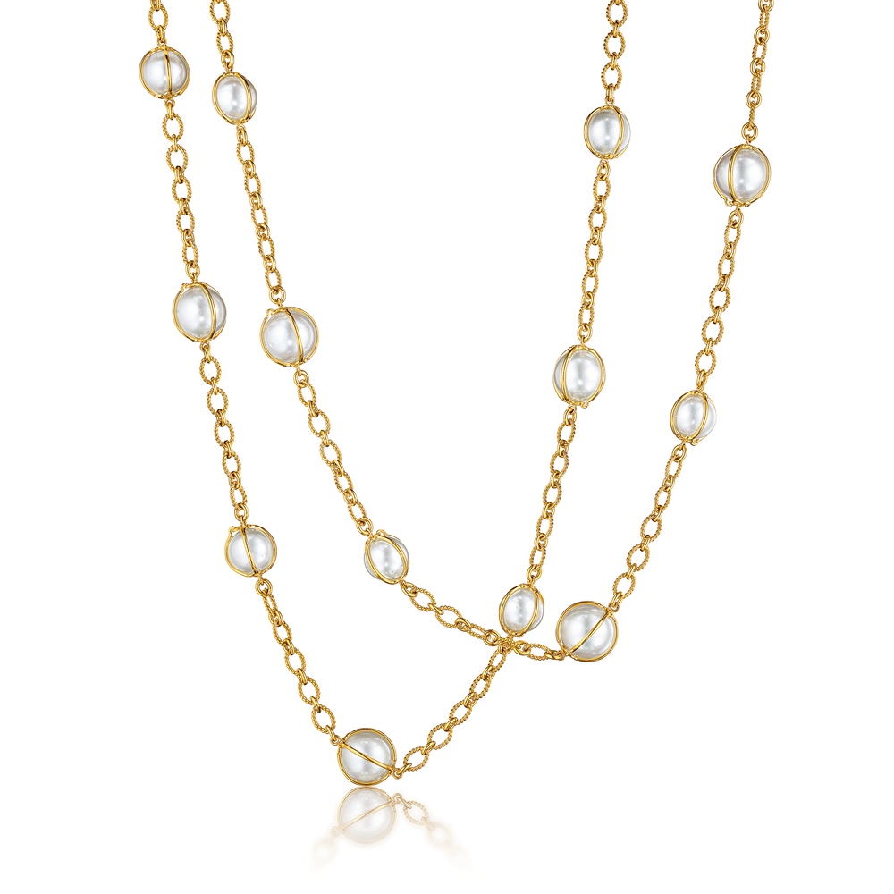 Verdura Bubbles Necklace in Pearl