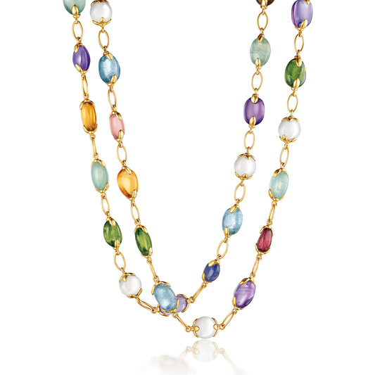 Verdura Fulco Necklace in Multi