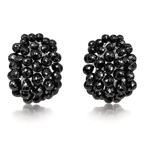 Verdura-Jewelry-Briolette-Earclips-Black-Diamond