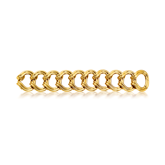 Verdura Stirrup Bracelet in Gold