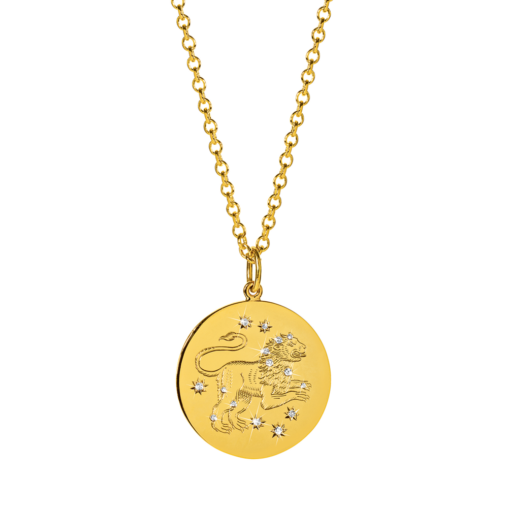 Zodiac Pendant Necklace Leo – Verdura