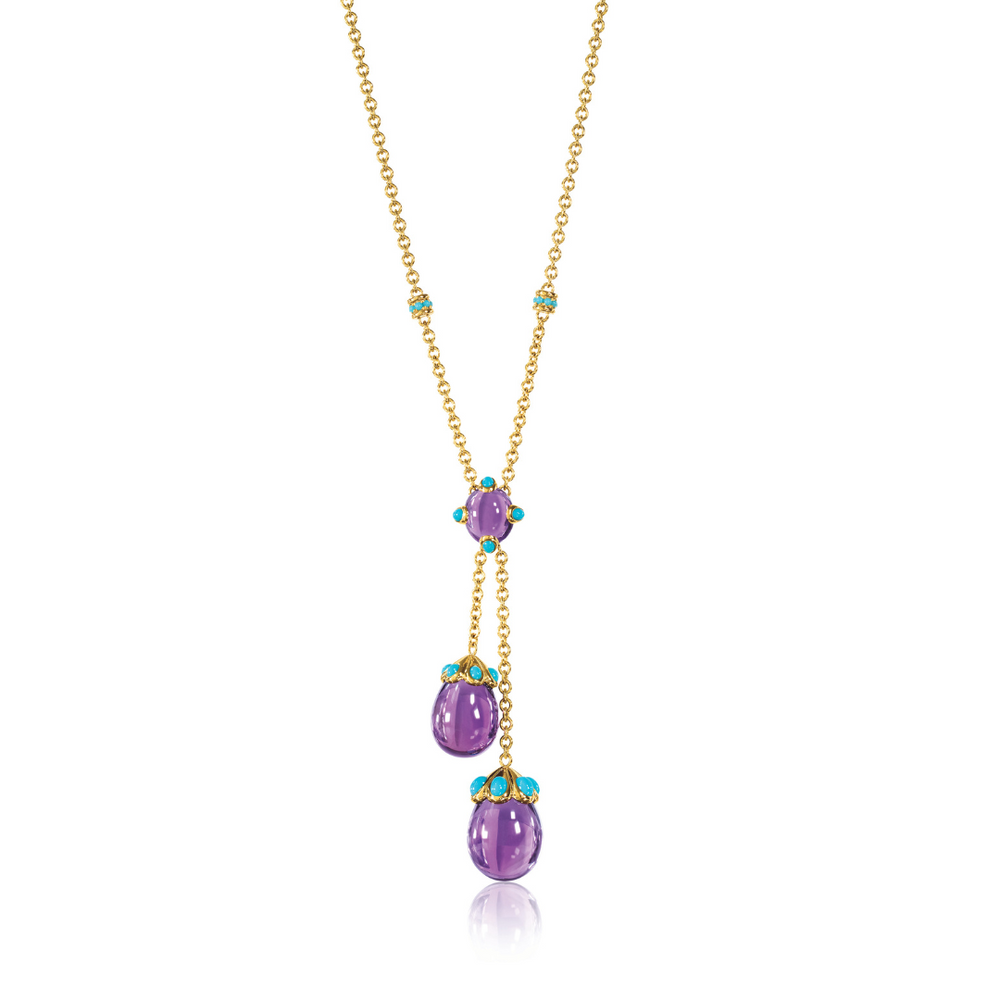 Candy Lariat Necklace – Verdura Candy Lariat Necklace – Verdura