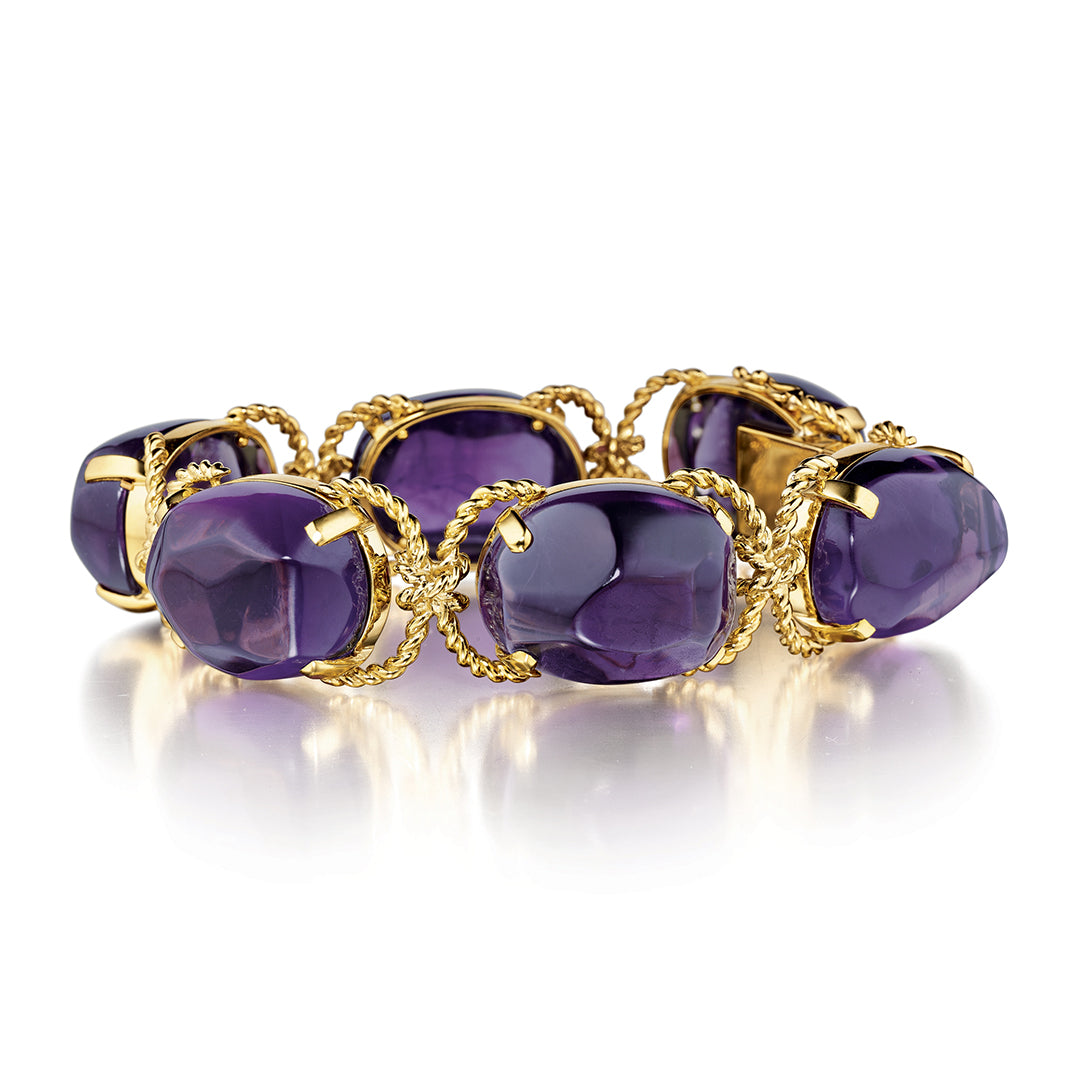 Pebble Bracelet in Amethyst – Verdura