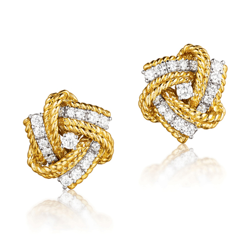 Verdura-Jewelry-Pinwheel-Earclips-Gold-Diamond