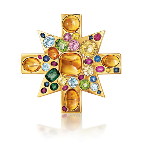 Verdura-Jewelry-Ravenna-Brooch-Gold