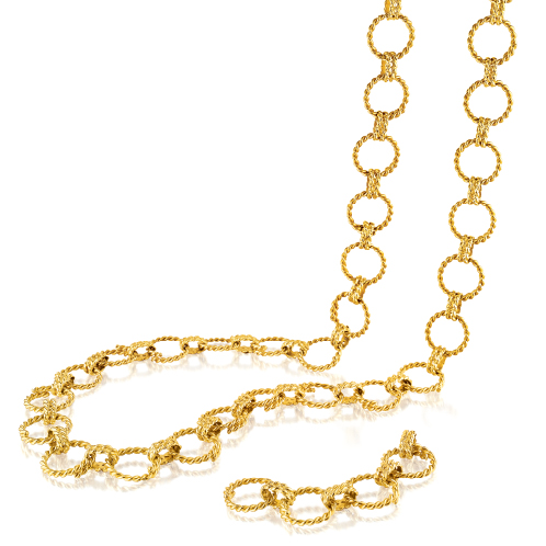 Verdura-Jewelry-Circle-Rope-Link-Necklace-Gold