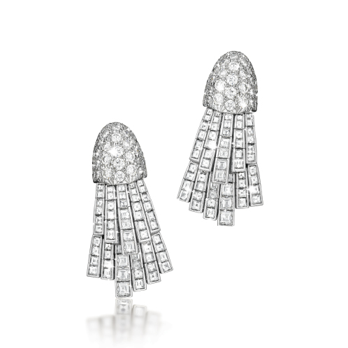 Verdura-Jewelry-Comet-Earclips-Diamond-Platinum