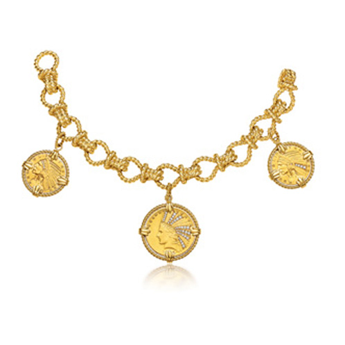Verdura-Jewelry-Twenty-Buck-Bracelet-Gold-Diamond-Coin