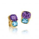 Verdura-Jewelry-Two-Stone-Earclips-Gold-Amethyst-Blue-Topaz-150x150