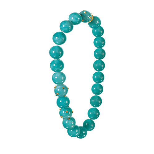 Verdura-Jewelry-Studded-Bead-Necklace-Amazonite-and-gold