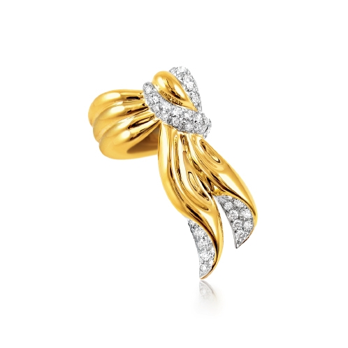 Bowknot-Ring_Gold-Diamond