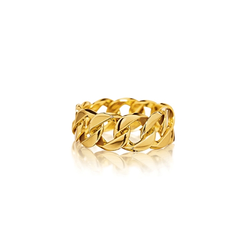 Verdura-Jewelry-Curb-Link-Ring-Gold