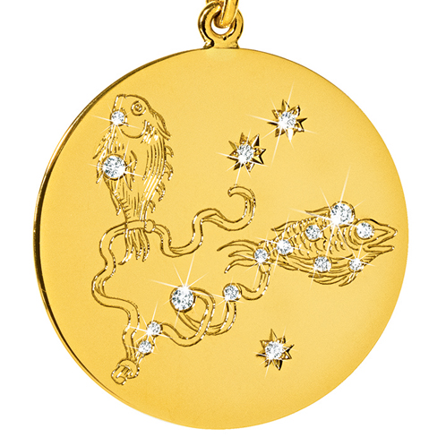Verdura-Jewelry-Zodiac-Pendant-Necklace-Pisces-Gold-Diamond-detail