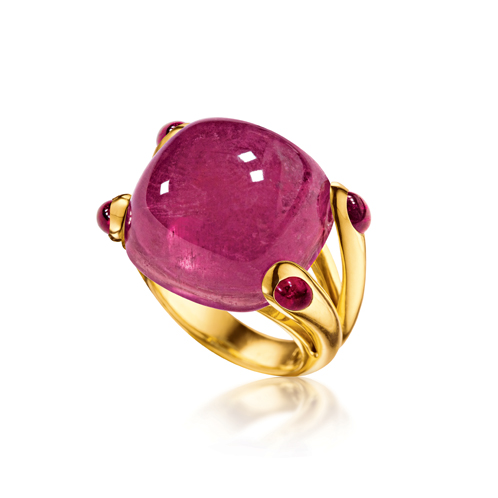 Verdura-Jewelry-Candy-Ring-Rubellite-Tourmaline