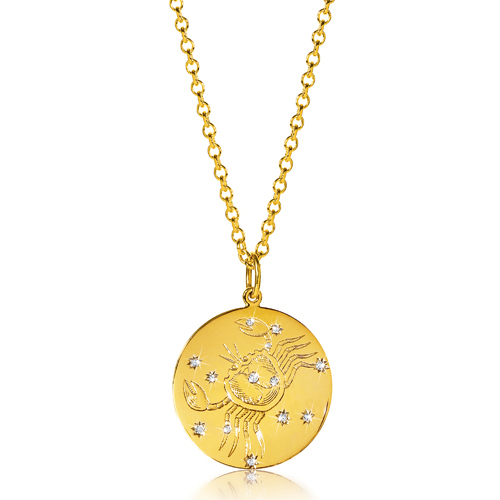 Verdura-Jewelry-Zodiac-Pendant-Necklace-Cancer-Gold-Diamond