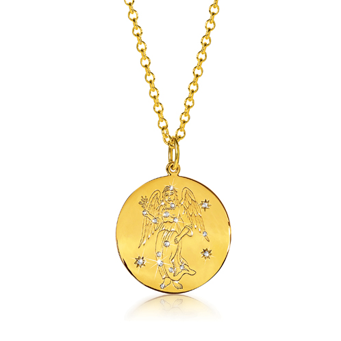 Verdura-Jewelry-Zodiac-Pendant-Necklace-Virgo-Gold-Diamond