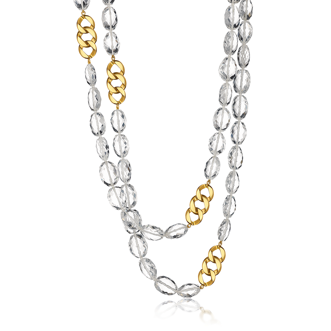 Curb-Link-Beaded-Necklace_Rock-Crystal-Gold